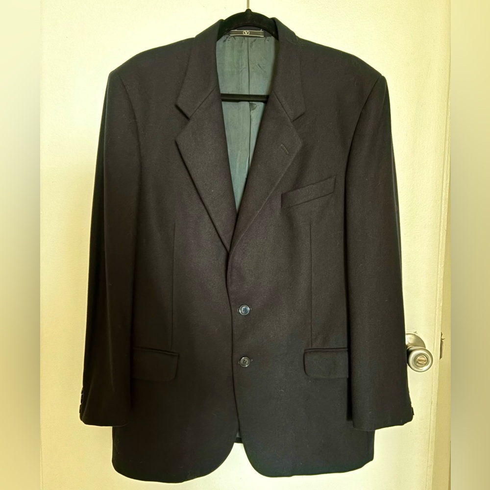 Valentino Elegant Black Blazer